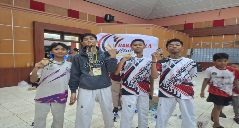 SMP Negeri 2 Kota Tegal Sabet Medali Kejuaraan Taekwondo Garuda Cup Tahun 2025 Tingkat Karesidenan Pekalongan