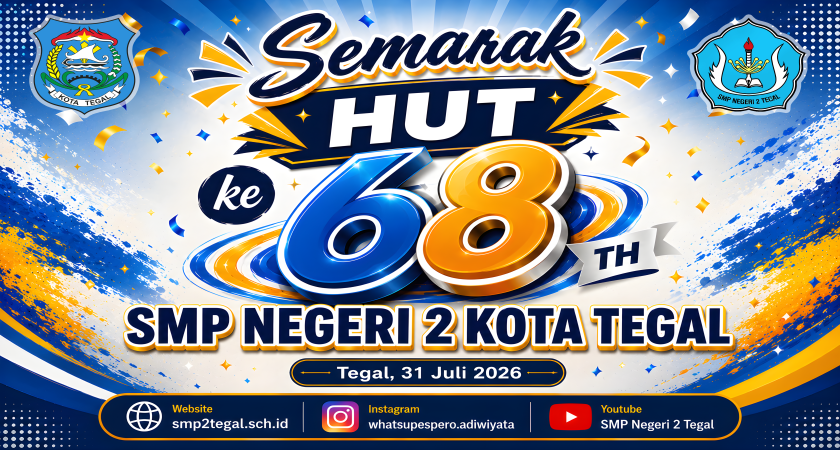 Semarak HUT ke-68 SMP Negeri 2 Kota Tegal, Meriah dengan Jalan Santai, Pentas Seni, dan Khotmil Qur’an