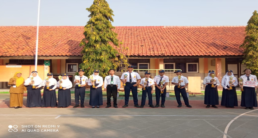 SMP Negeri 2 Kota Tegal Borong  Piala Olimpiade Olahraga Siswa Nasional (O2SN)  Tahun 2024