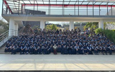 Siswa Siswi Kelas IX SMP Negeri 2 Kota Tegal Kunjungi Museum Semedo